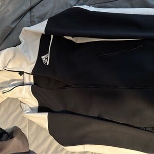 Adidas Monochrome Zip-Up Jacket